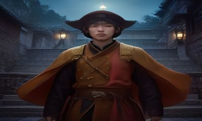 钢之炼金术士Brotherhood成人动漫场景，宏大的炼金术阵法在废墟城市上空展开，主角兄弟并肩而立，史诗感十足